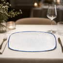 Extra Large Oblong Plates Indigo Blue 355mm - 6 Pack