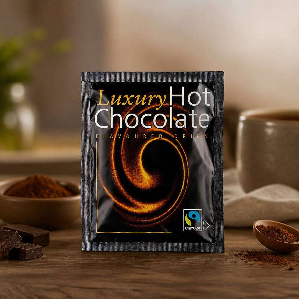 Commercial Hot Chocolate Sachets 25g Pack of 100