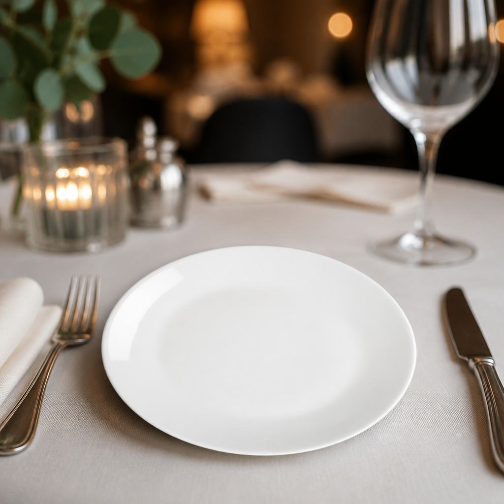 Commercial Coupe Side Plates 150mm - 12 Pack