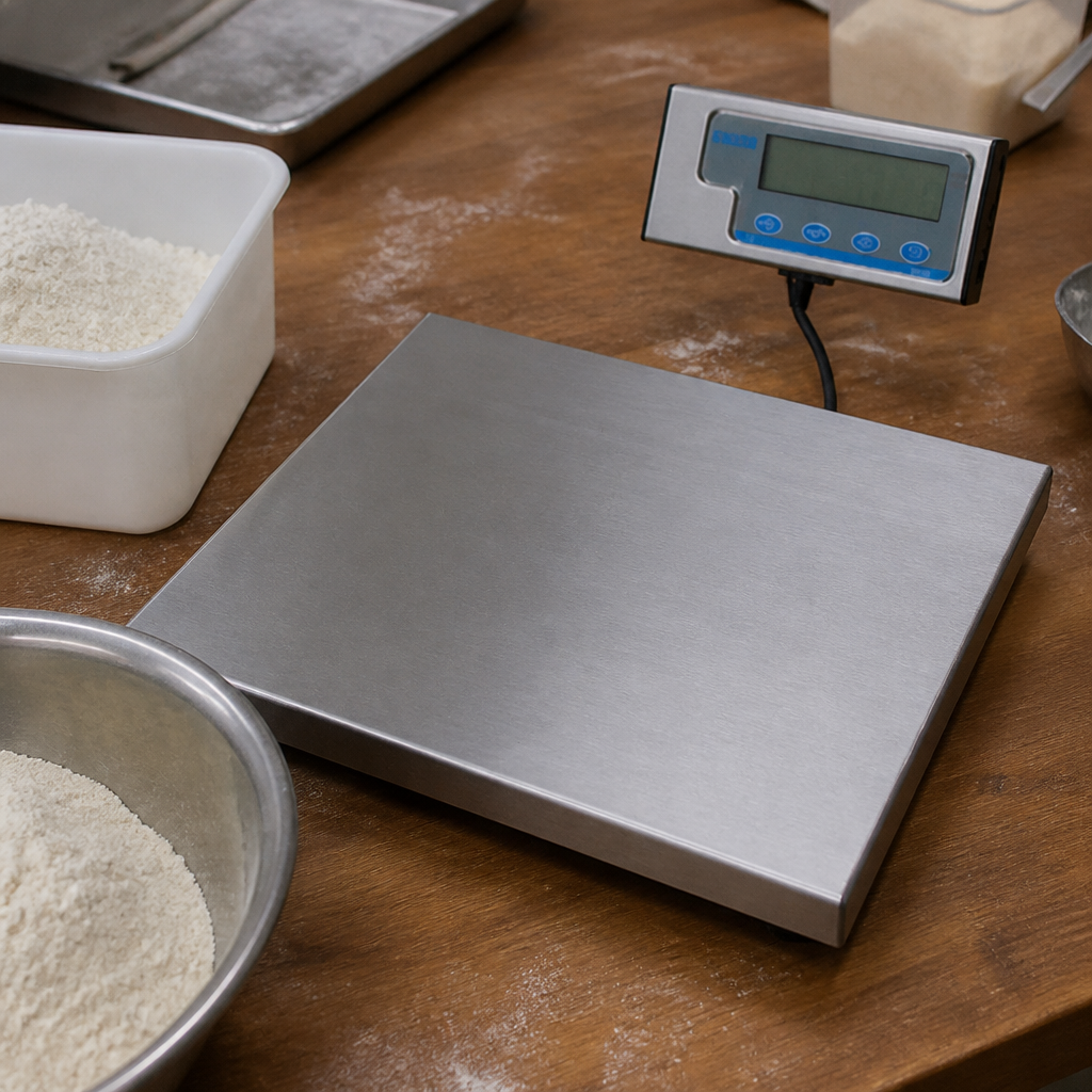 Commercial Bench Scales 120kg Portable Weighing Equipment