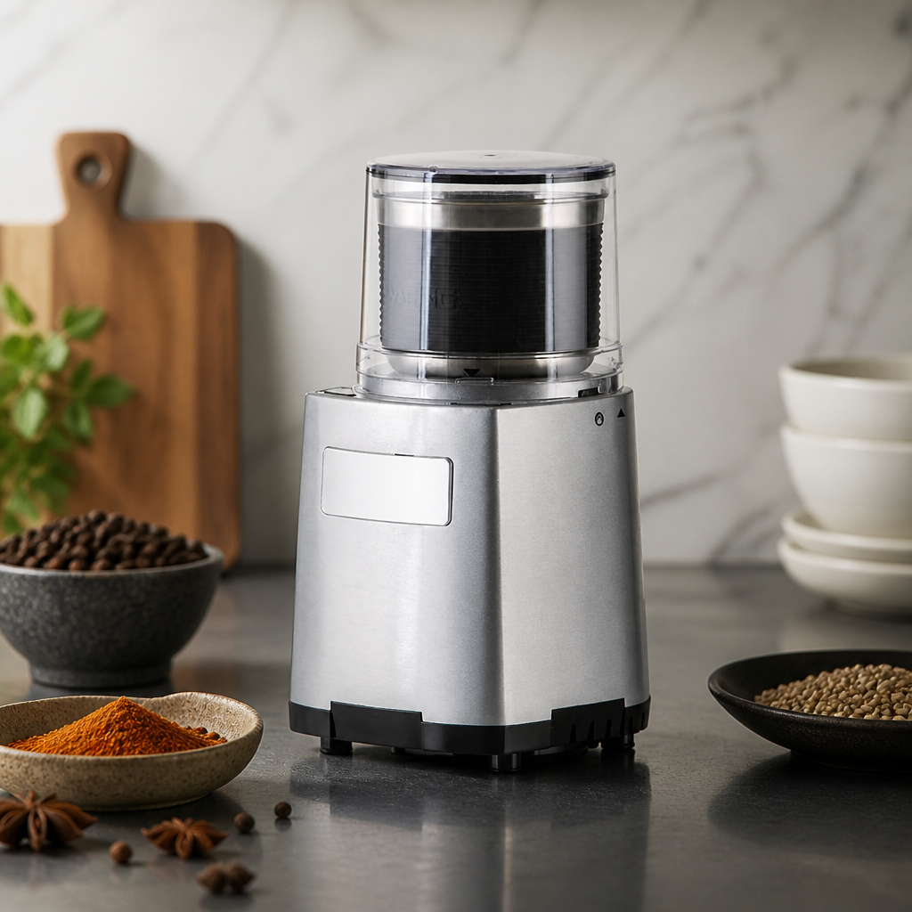 750W Commercial Spice Grinder with Stainless Steel Blades