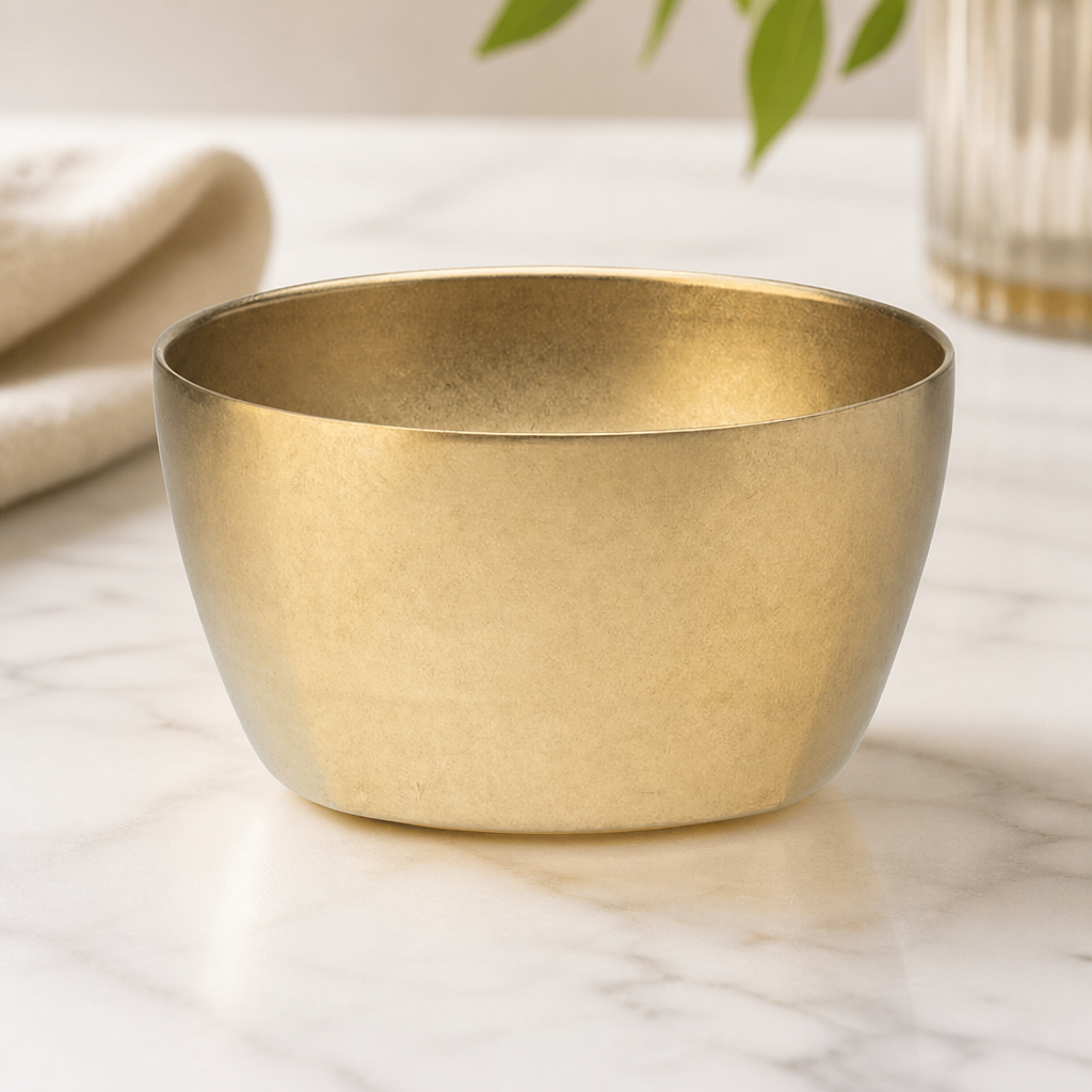 Commercial Double Walled Bowls Gold 110mm Pack of 6