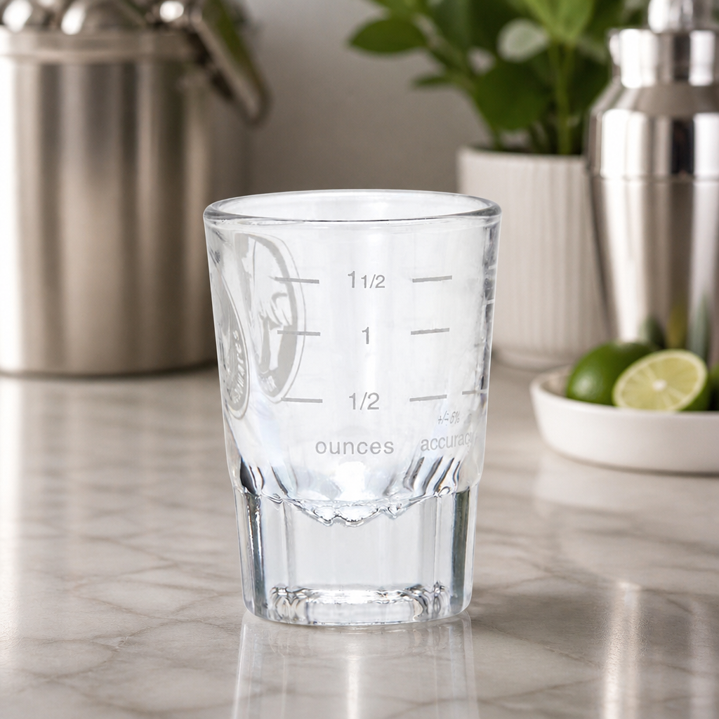 Commercial Measuring Shot Glass 0.6L for Barista Tools