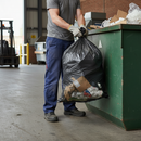 Premium Medium Duty Refuse Sack - Heavy Duty Black Waste Bags 457x737mm, Pack of 200 for Efficient Disposal