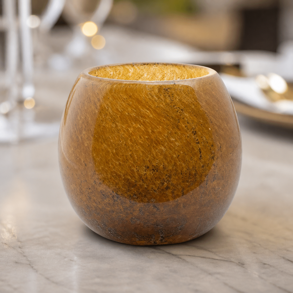 Commercial Spice Glass Votive Holders 102x89mm 12 Pack