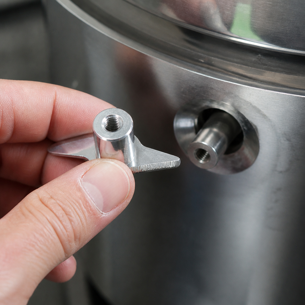 Genuine replacement blade for commercial stick blender