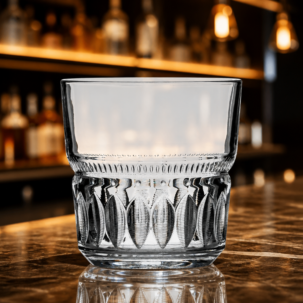 Commercial Double Old Fashioned Glasses 350ml 12 Pack