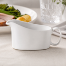 Commercial Sauce Boats 200ml White Porcelain 6 Pack