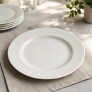 Commercial Winged Plates White 310mm - 6 Pack