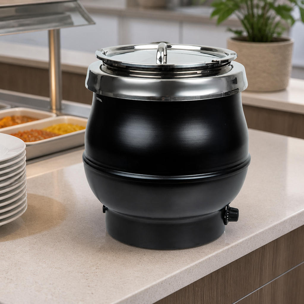 Commercial Soup Kettle 11L Portable Hotpot for Catering