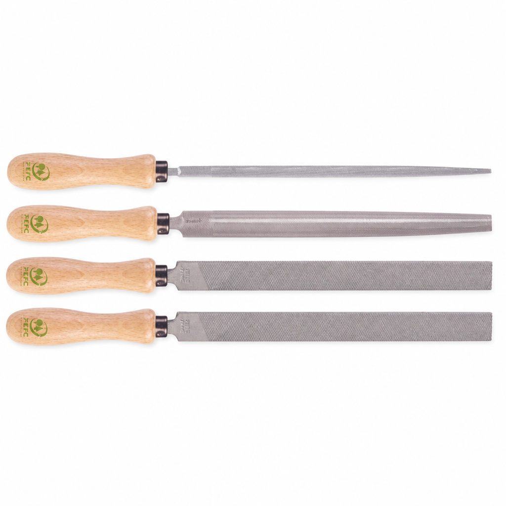 Eco-Responsible Finishing File Set 200mm