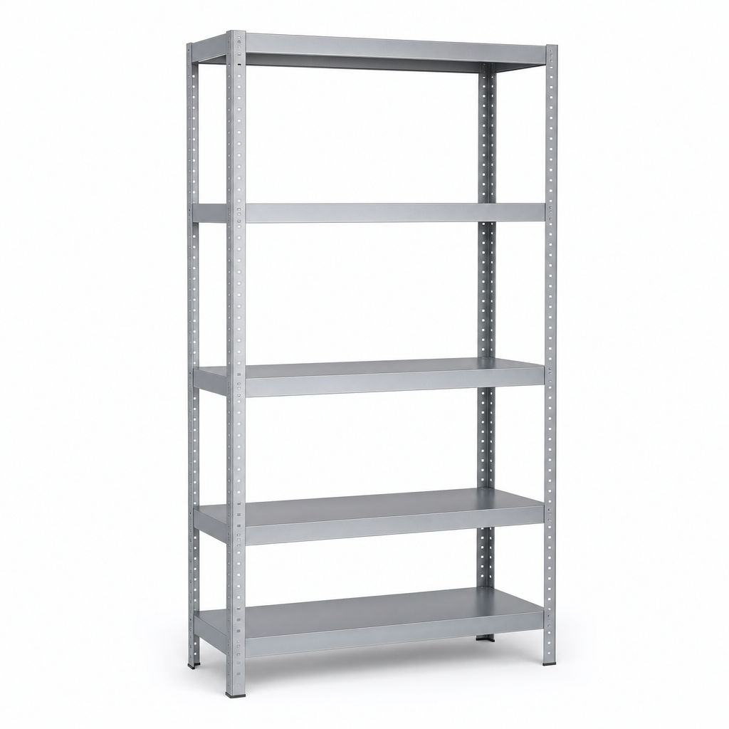 Eco Responsible Steel Shelving 1800mm High with 4 Shelves