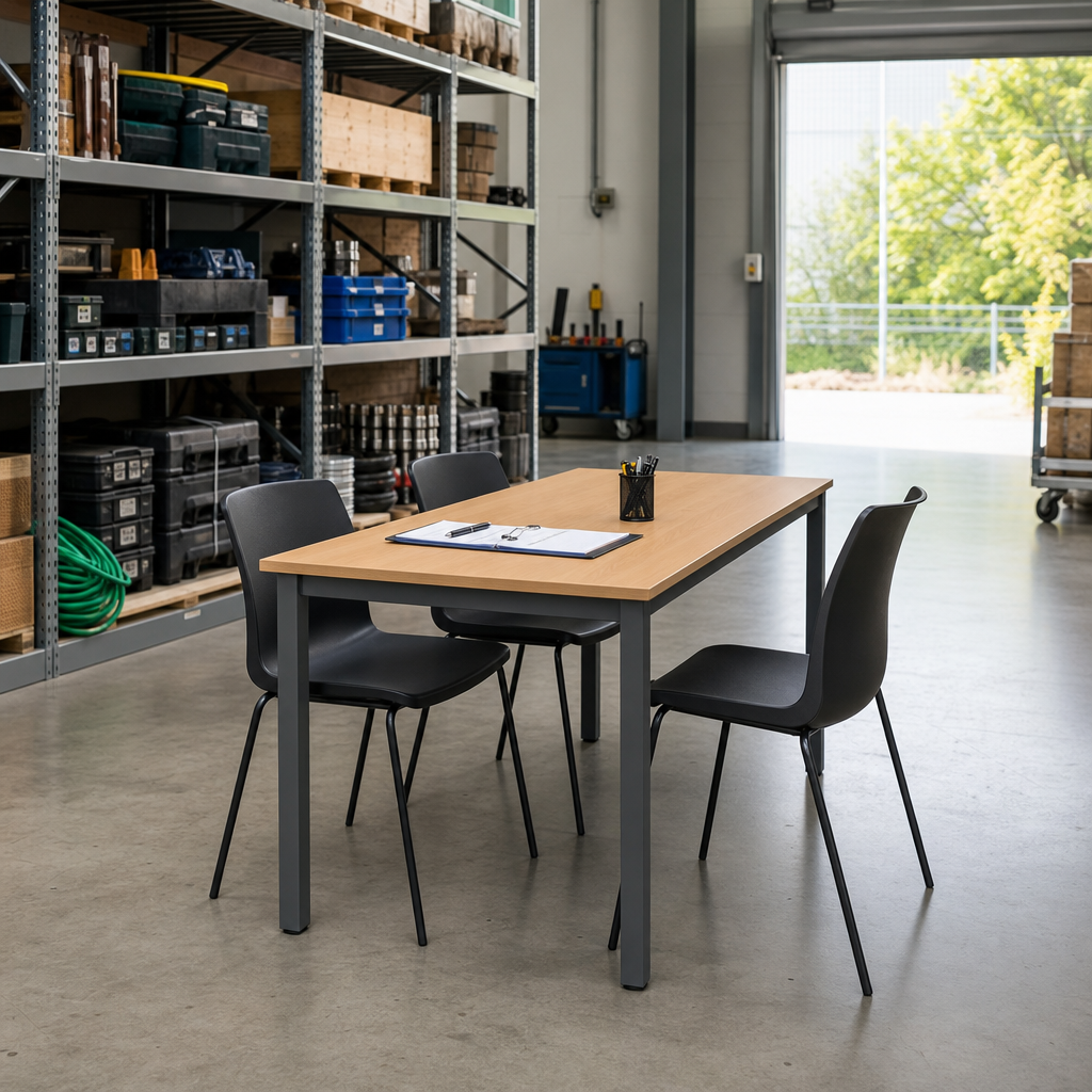 Economy Rectangular Meeting Table 1200 x 600mm