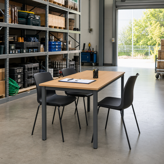Economy Rectangular Meeting Table 1200 x 600mm