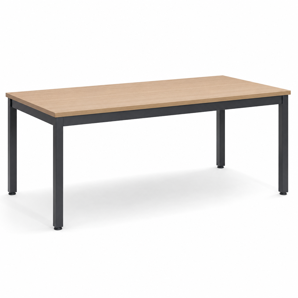 Economy Rectangular Meeting Table 800mm Deep