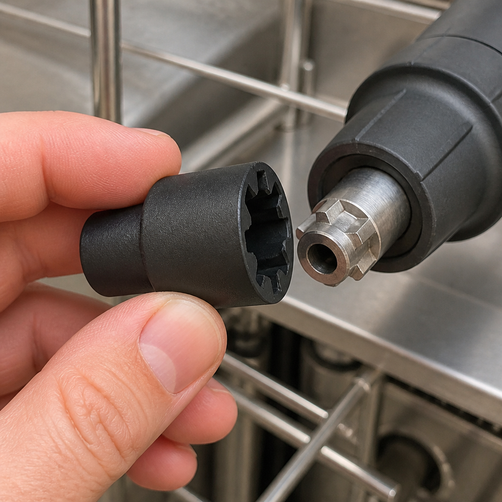 Commercial Stick Blender Spline Sleeve Replacement Part