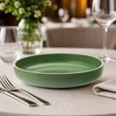 Commercial Vitrified Porcelain Bowls 240mm Forest Green 6 Pack