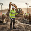 High-Performance Hi-Vis Zipped Fleece Jacket in Yellow, Fully Certified to EN ISO 20471:2013 Class 3 for Enhanced Safety