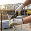 Premium Recycled Liner Latex Coated Cut Level B Gloves for High Grip Performance and Dexterity