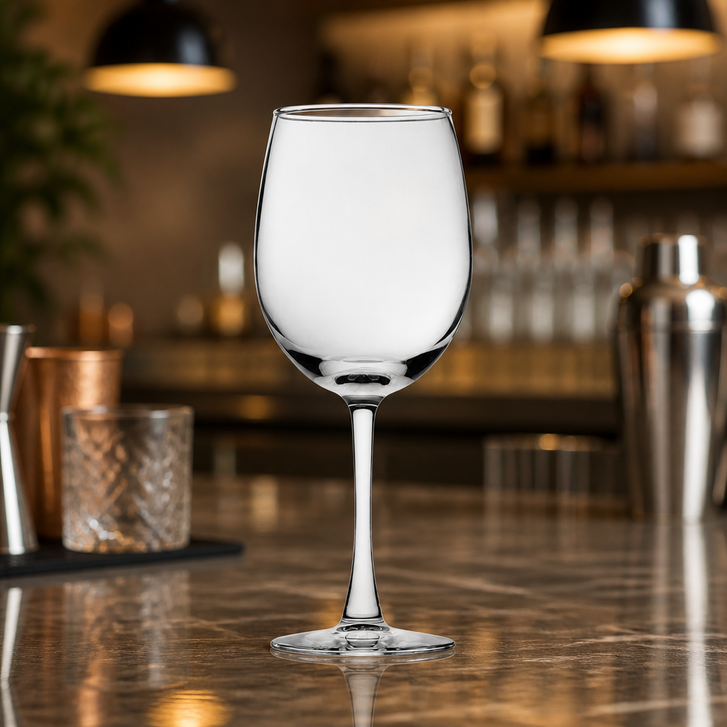 470ml Commercial Wine Glasses - 24 Pack Elegant Design