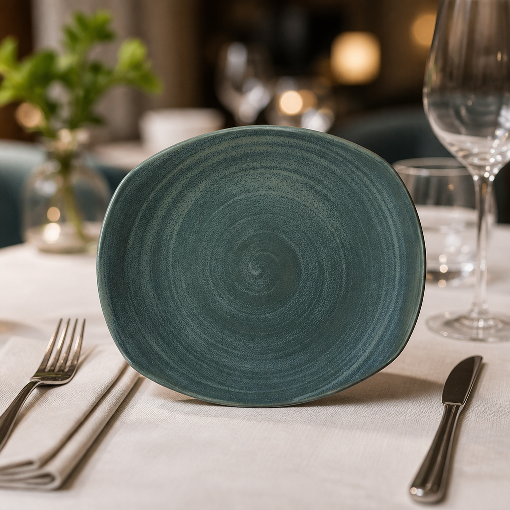 Commercial Jade Plates 305mm - 12 Pack Artisan Dinnerware