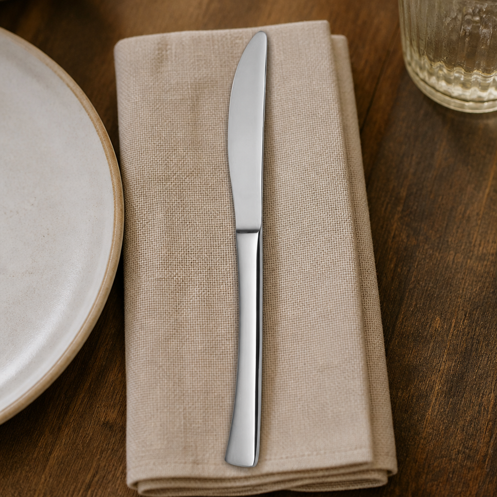 Commercial Stainless Steel Dessert Knife 12 Pack 211mm
