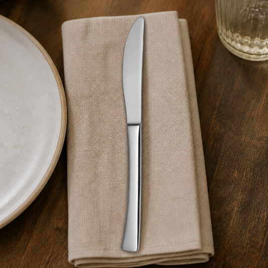 Commercial Stainless Steel Dessert Knife 12 Pack 211mm