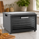 Commercial 6 Tray Digital Food Dehydrator with Adjustable Thermostat
