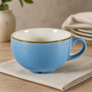 Commercial Cappuccino Cups 340ml Cornflower Blue 12 Pack