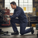 Premium Heavy Duty Combat Trousers Navy with Utility Pockets, Rugged Construction, and Pre-Shrunk Fabric in Sizes 26-44