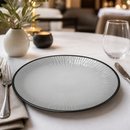 Bamboo Glass Bowl 215mm Commercial Tableware 6 Pack