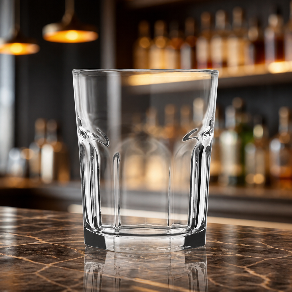 Commercial Toughened Water Glasses 270ml Pack of 12