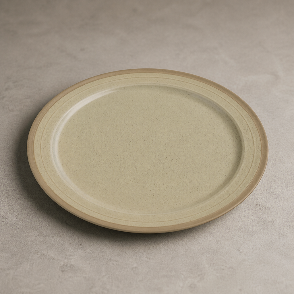 Commercial Stoneware Plates 330mm Round 6 Pack