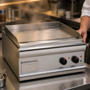 600mm Commercial Electric Griddle Dual Zone Steel Plate