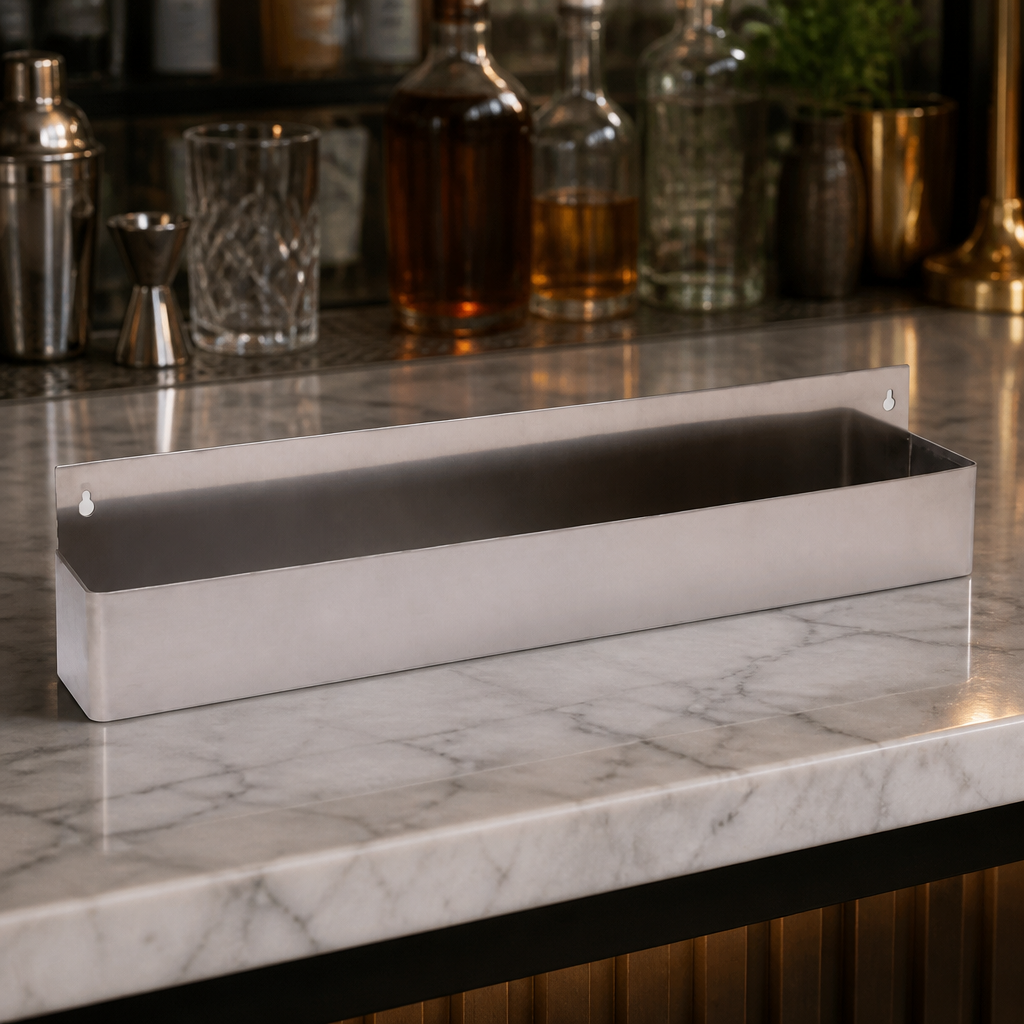 Commercial Stainless Steel Speed Rail 810mm for Bar Storage