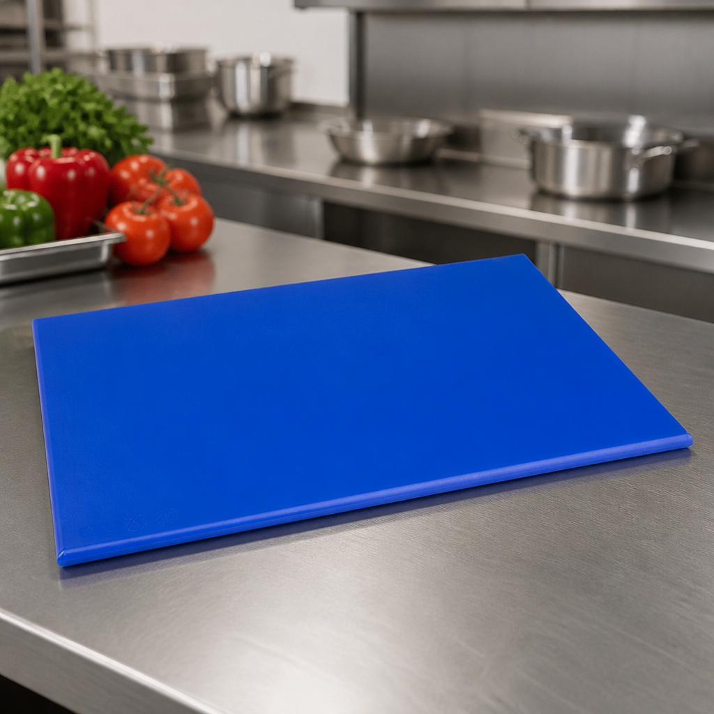 Commercial Antibacterial Blue Chopping Board 455x305mm
