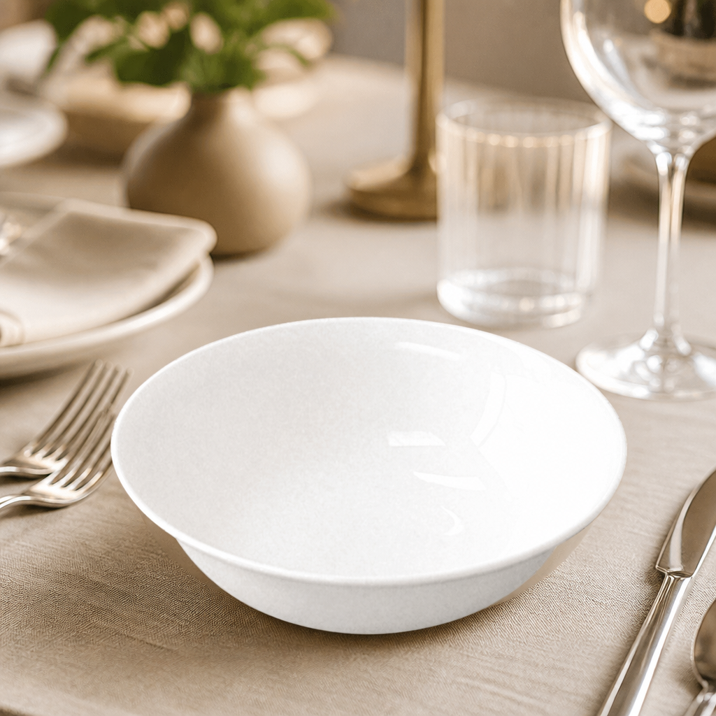 Commercial Bone China Oatmeal Bowls 164mm - 6 Pack