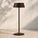 Cordless LED Table Lamp 300mm Corten Finish 6 Pack