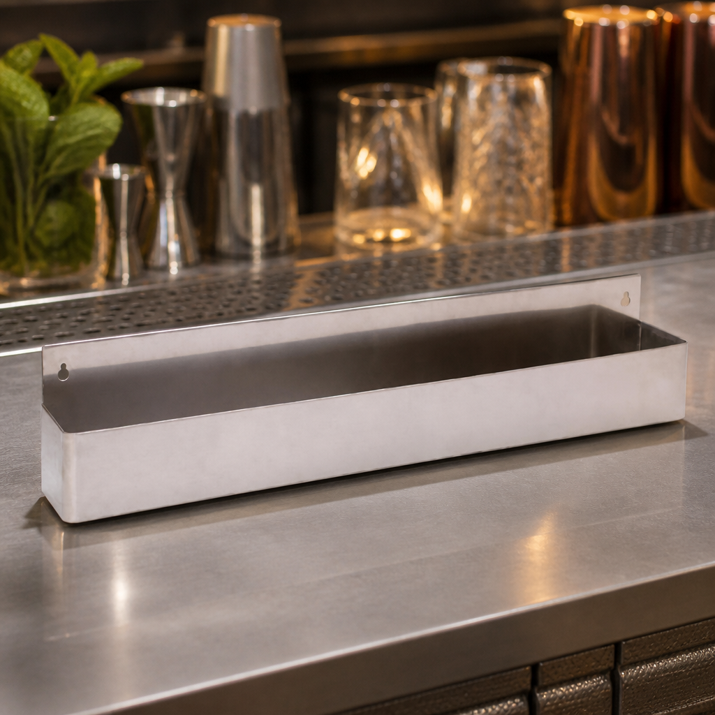 Commercial 558mm Stainless Steel Speed Rail for Bar Storage