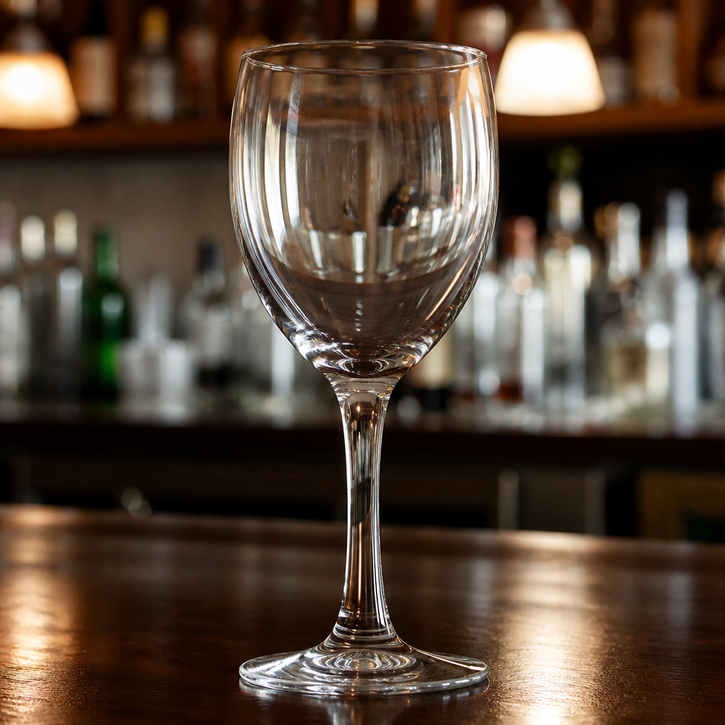 Commercial Toughened Wine Glasses 230ml CE Marked 48 Pack
