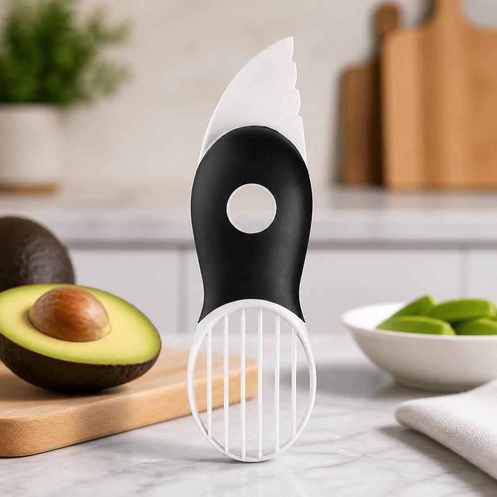 Commercial Avocado Slicer 3-in-1 Tool for Food Preparation