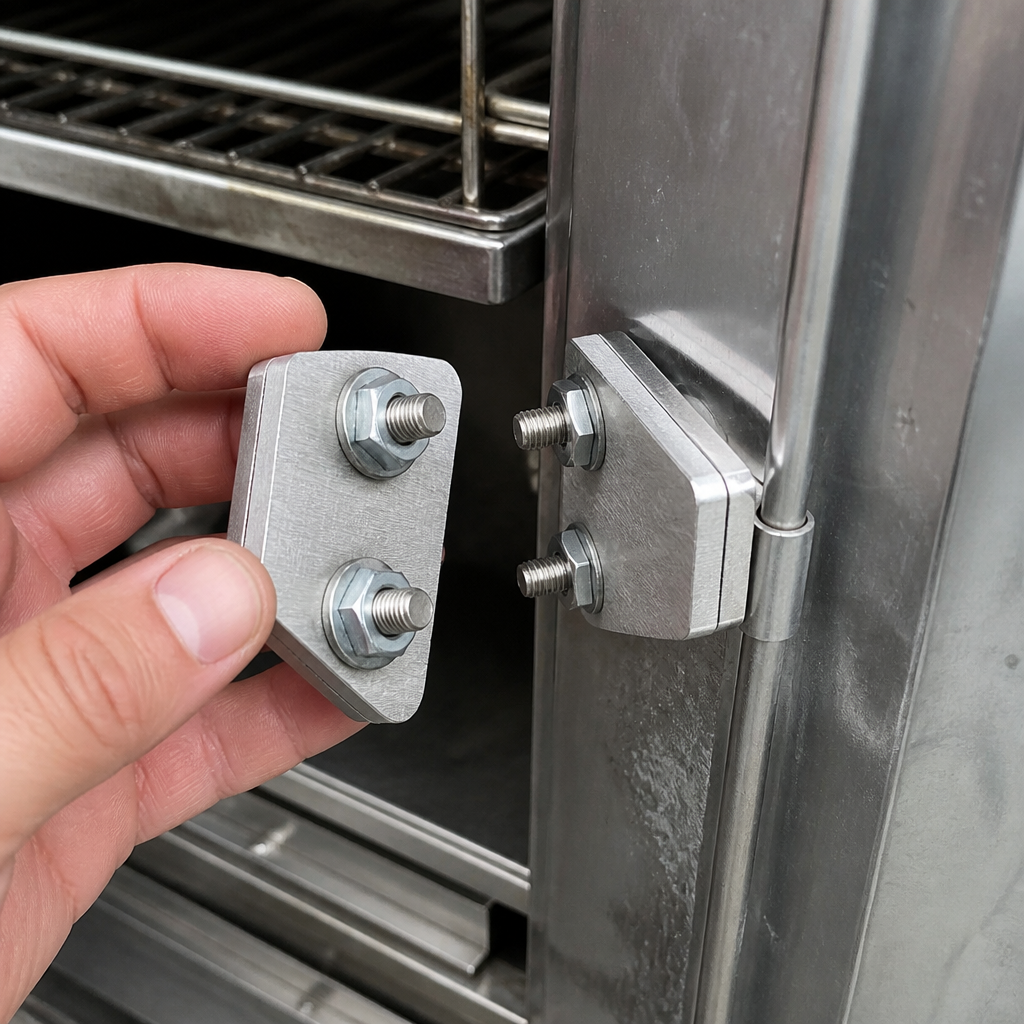 Commercial Charcoal Oven Door Stop Hinge Replacement Part