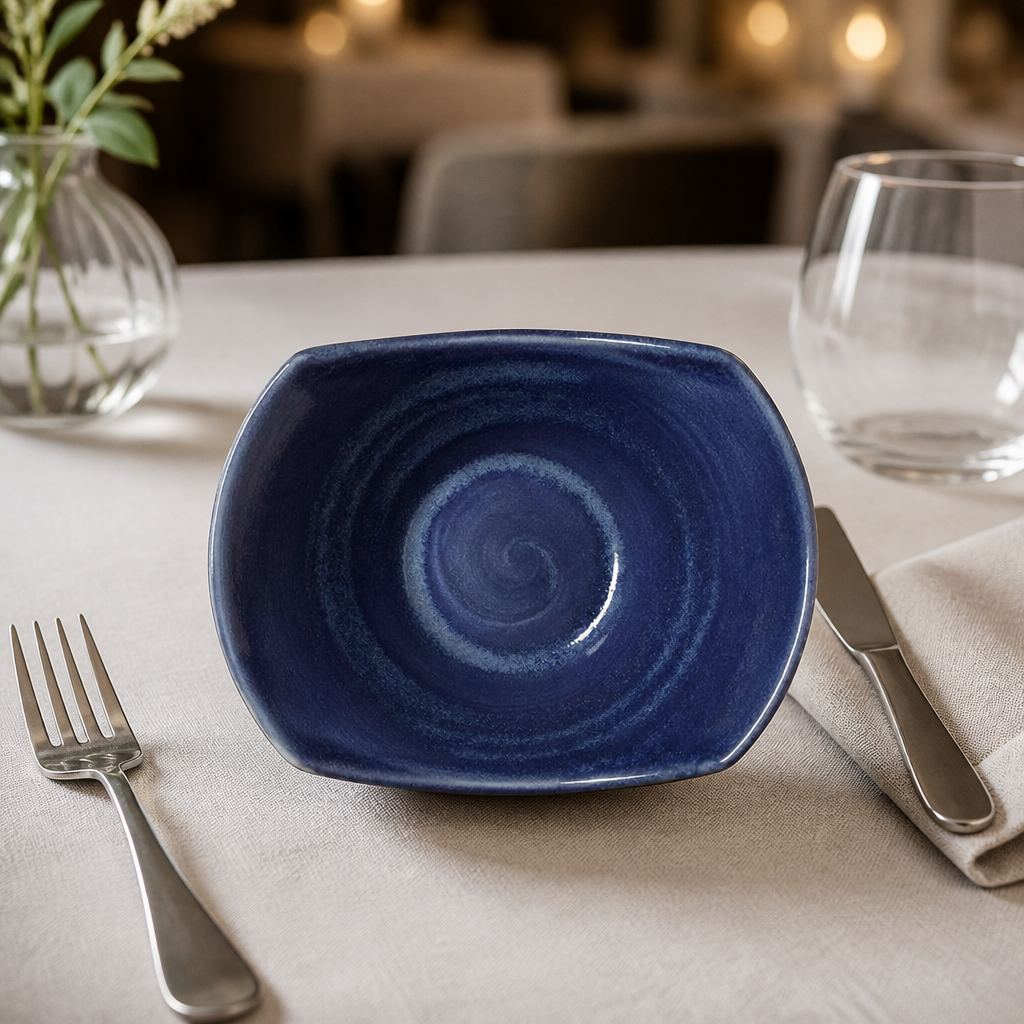 Commercial 165mm Bluestone Bowls 267ml - 12 Pack