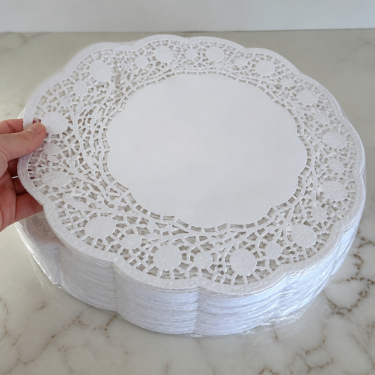 Commercial Paper Doilies 300mm Round 250 Pack for Catering