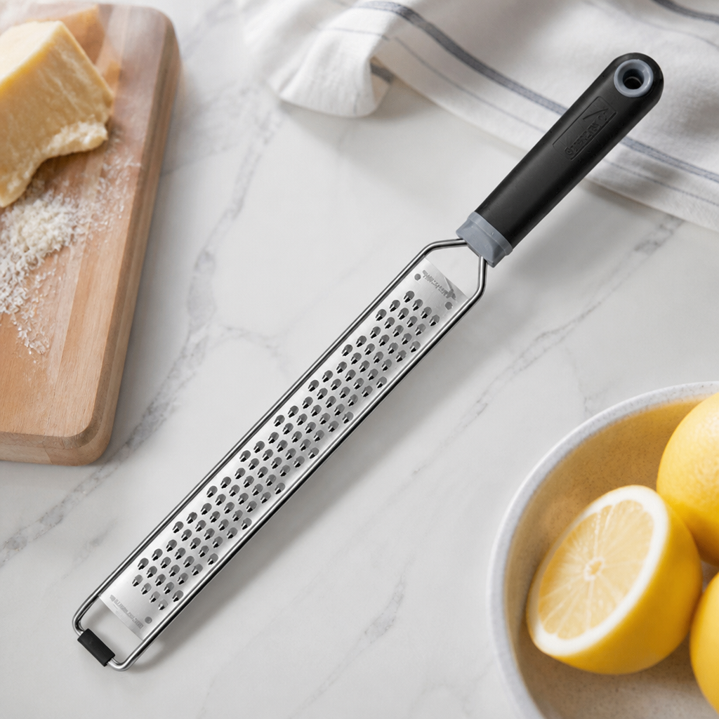 Commercial Coarse Grater 3.9x15.4 Inch Stainless Steel Kitchen Tool