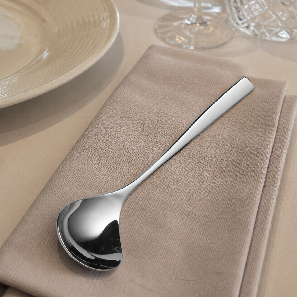 Commercial Stainless Steel Sauce Ladle 185mm - 12 Pack