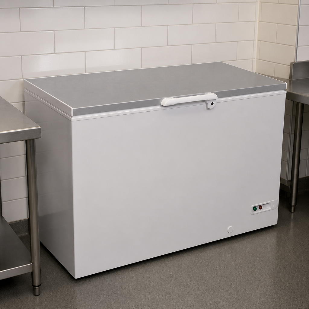 427L Commercial Chest Freezer for food storage and prep