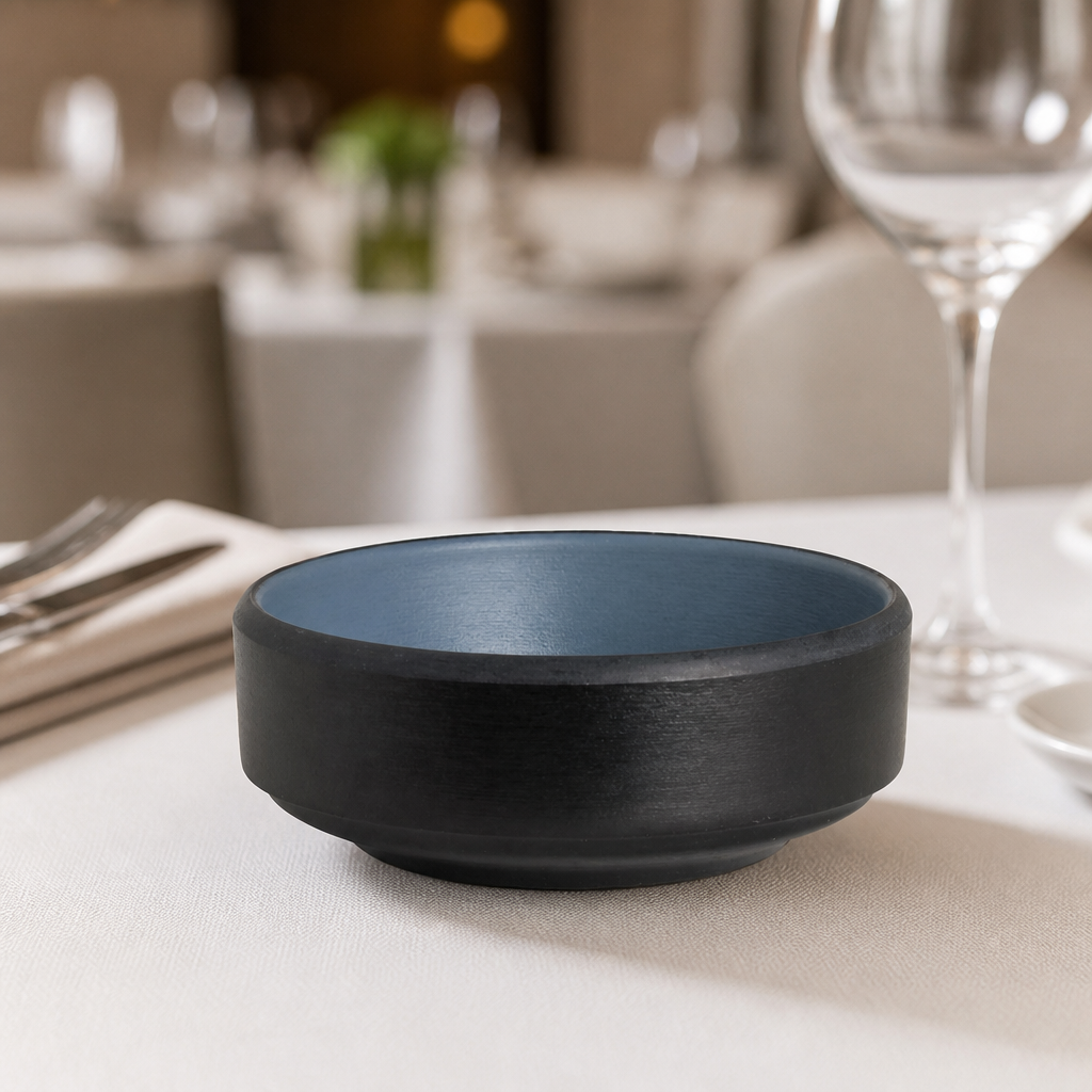Commercial Melamine Lagoon Bowls 102mm - 24 Pack
