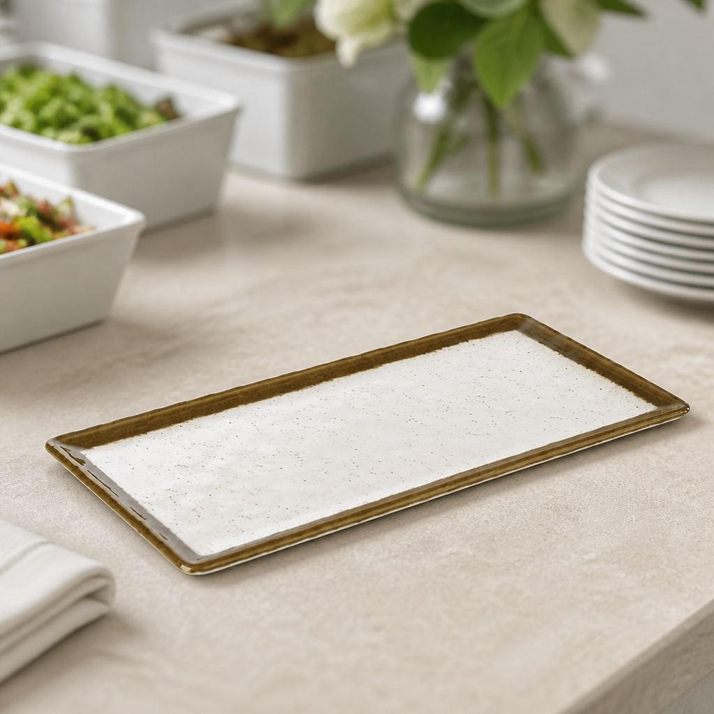 Gastronorm 1/3 Flat Plate for Commercial Catering Buffets