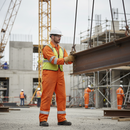 Premium Lightweight High Visibility Coverall with Flame Resistance, 10 Pockets, and Durable Construction for Offshore Industry